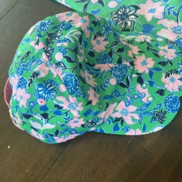 Lilly Pulitzer MATCHING Corso golf pants & hat - Picture 8 of 9